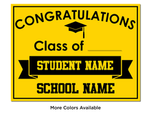 Load image into Gallery viewer, Graduation Lawn Sign - Impress Prints