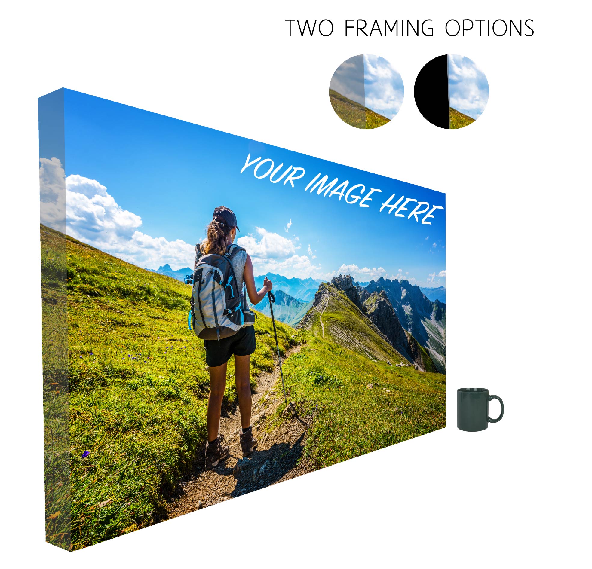 Premium AI Image  Stunning 24x36 Canvas Frame Elevate Your