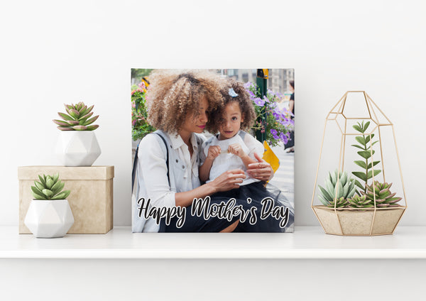Happy Mother's Day Photo Canvas - Impress Prints