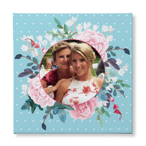 Floral 12 inch Square Canvas - Impress Prints