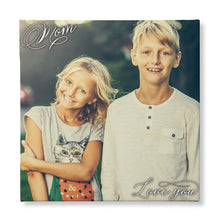 Load image into Gallery viewer, &quot;Love You Mom&quot; 12 inch Square Canvas - Impress Prints