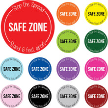 Load image into Gallery viewer, Safe Zone Circular Floor Decal - Impress Prints