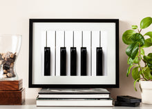 Load image into Gallery viewer, Piano Keys Art Print - Impress Prints