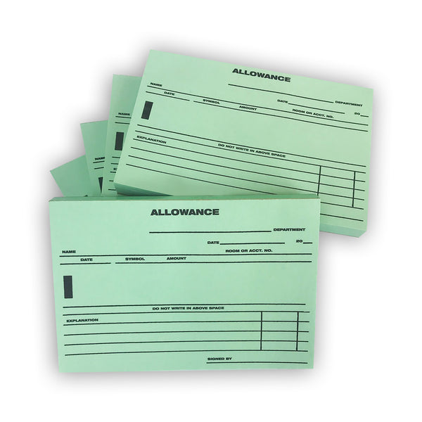 Allowance Voucher Pad- Pack of 10 - Impress Prints