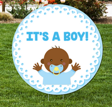 Load image into Gallery viewer, Baby Announcement Lawn Sign - Impress Prints