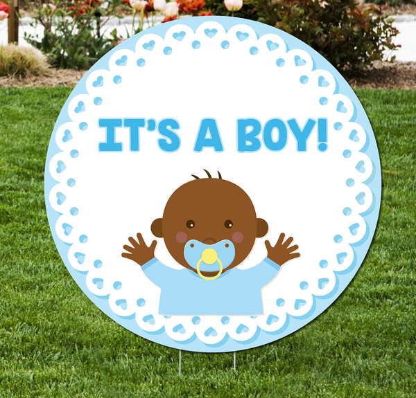 Baby Announcement Lawn Sign - Impress Prints