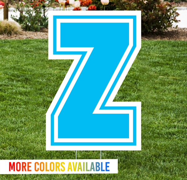 Lawn Sign Individual Letters - Impress Prints