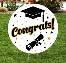 Load image into Gallery viewer, Congrats Lawn Sign - Impress Prints