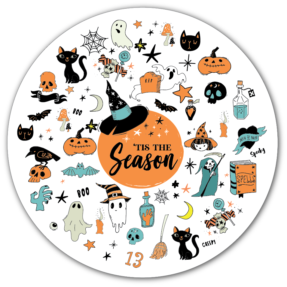 Tis the Season Halloween Sticker