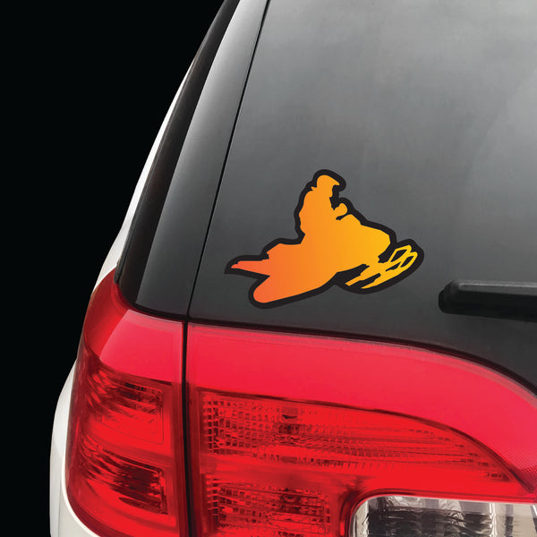 Snowmobiler Decal - Impress Prints