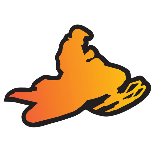 Snowmobiler Decal - Impress Prints