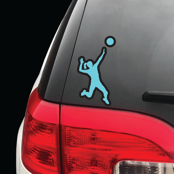 Volleyball Player Decal - Impress Prints