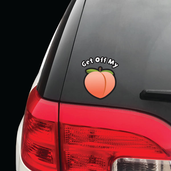 Peach Emoji Decal - Impress Prints