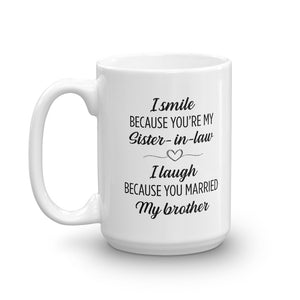 Sister-in-law mug - Impress Prints