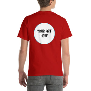 Custom Back Print Unisex Short-Sleeve T-Shirt - Impress Prints