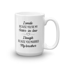 Load image into Gallery viewer, Sister-in-law mug - Impress Prints