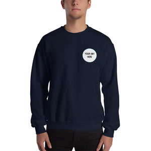 Custom Pocket Print Pullover Unisex Sweatshirt - Impress Prints