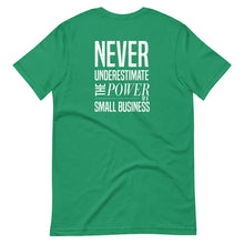 Load image into Gallery viewer, Power of Small Business Unisex T-Shirt - Impress Prints