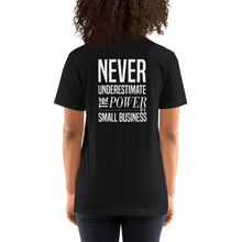 Load image into Gallery viewer, Power of Small Business Unisex T-Shirt - Impress Prints