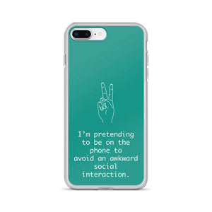 Fake Phone Call iPhone Case - Impress Prints