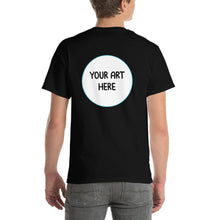 Load image into Gallery viewer, Custom Back Print Unisex Short-Sleeve T-Shirt - Impress Prints