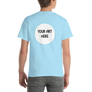 Custom Back Print Unisex Short-Sleeve T-Shirt - Impress Prints