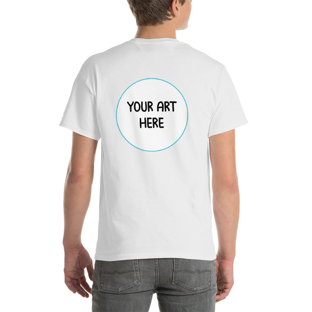 Custom Back Print Unisex Short-Sleeve T-Shirt - Impress Prints