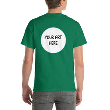 Load image into Gallery viewer, Custom Back Print Unisex Short-Sleeve T-Shirt - Impress Prints