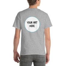 Load image into Gallery viewer, Custom Back Print Unisex Short-Sleeve T-Shirt - Impress Prints