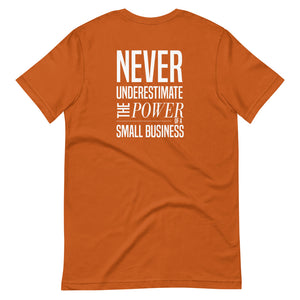 Power of Small Business Unisex T-Shirt - Impress Prints