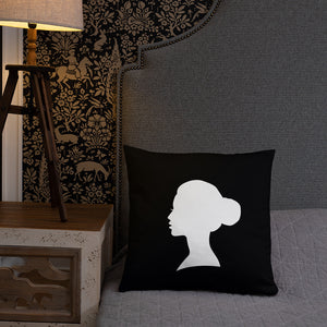 Silhouette Throw Pillow - Impress Prints