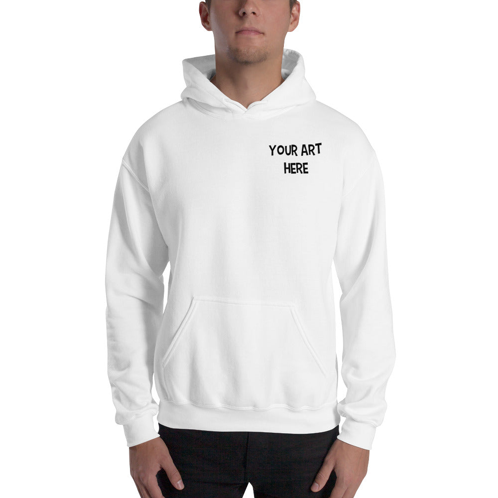 Custom Pocket Logo Unisex Hoodie - Impress Prints