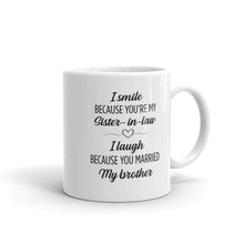 Load image into Gallery viewer, Sister-in-law mug - Impress Prints