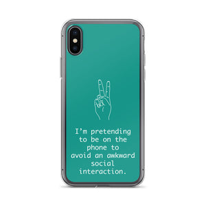 Fake Phone Call iPhone Case - Impress Prints