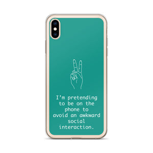 Fake Phone Call iPhone Case - Impress Prints