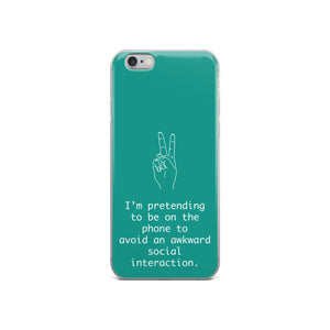 Fake Phone Call iPhone Case - Impress Prints