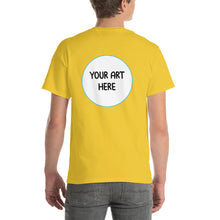 Load image into Gallery viewer, Custom Back Print Unisex Short-Sleeve T-Shirt - Impress Prints