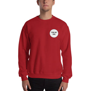 Custom Pocket Print Pullover Unisex Sweatshirt - Impress Prints