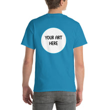 Load image into Gallery viewer, Custom Back Print Unisex Short-Sleeve T-Shirt - Impress Prints