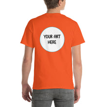 Load image into Gallery viewer, Custom Back Print Unisex Short-Sleeve T-Shirt - Impress Prints