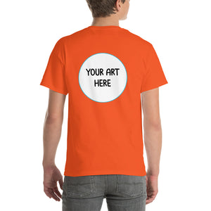 Custom Back Print Unisex Short-Sleeve T-Shirt - Impress Prints