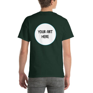 Custom Back Print Unisex Short-Sleeve T-Shirt - Impress Prints