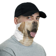 Load image into Gallery viewer, Yellow Lab Face and Neck Cover - Impress Prints