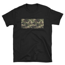 Load image into Gallery viewer, Green Camo Unisex Softstyle T-Shirt - Impress Prints