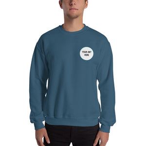 Custom Pocket Print Pullover Unisex Sweatshirt - Impress Prints