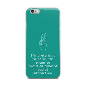 Fake Phone Call iPhone Case - Impress Prints