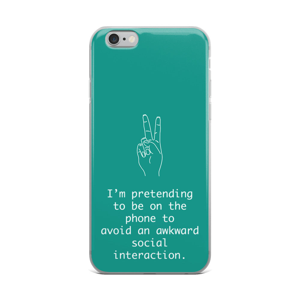 Fake Phone Call iPhone Case - Impress Prints