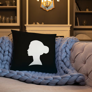 Silhouette Throw Pillow - Impress Prints