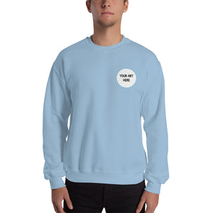 Custom Pocket Print Pullover Unisex Sweatshirt - Impress Prints